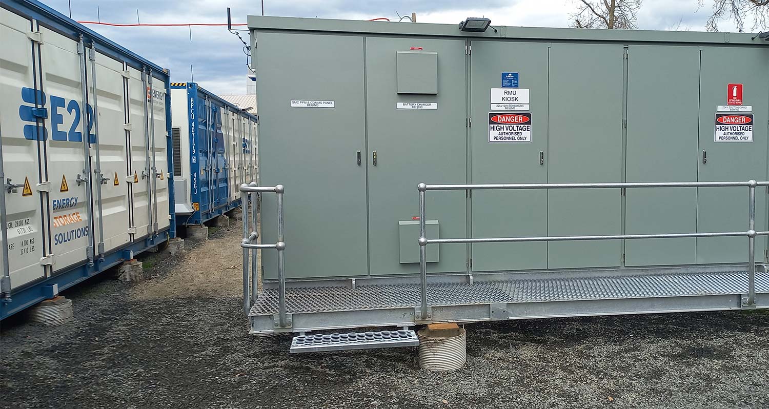 GRS completes in Longwarry its first storage project in Australia